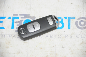 Ключ Mazda CX-5 13-16 smart 3 кнопки, подряпини, поліз хром