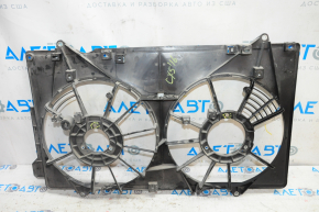 Диффузор кожух радиатора голый Mazda CX-5 13-16 слом креп моторов