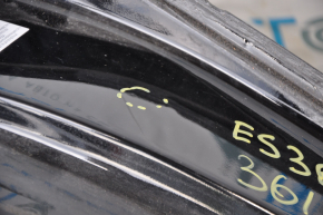 Захід сонця заднього крила правий Lexus ES300h ES350 13-18 чорний, прим’ятий