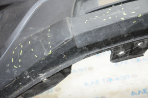 Бампер передний голый Mazda CX-5 13-16 графит, прижат, царапины, трещина