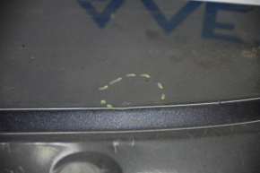 Дверь багажника голая со стеклом Mazda CX-5 13-16 графит 42A, тычки,царапины на стекле