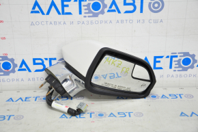 Зеркало боковое правое Lincoln MKZ 13-16 11 пинов, поворотник, подогрев, белое