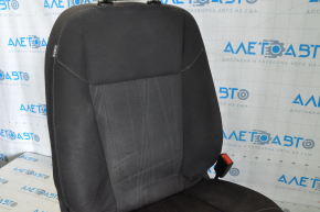 Пассажирское сидение Ford Focus mk3 15-18 рест, без airbag, механич, тряпка черн