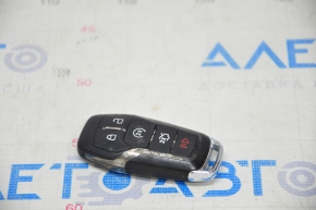 Ключ Lincoln MKZ 13-16 smart, 5 кнопок, обліз хром