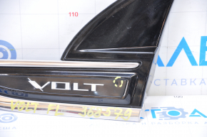 Молдинг эмблема крыла левый Chevrolet Volt 11-15 сломаны направляющие, тычка