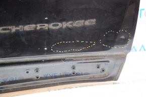 Дверь голая передняя правая Jeep Cherokee KL 14- черный PXR, вмятины