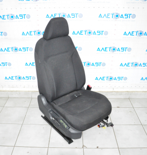 Пасажирське сидіння VW Jetta 11-18 USA без airbag, механіч, ганчірка чорна, під хімч