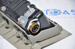 Подушка безопасности airbag коленная водительская левая Ford Escape MK3 13-19 беж, ржавый пиропатрон