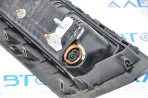 Подушка безпеки airbag колінна водійська лев Ford Focus mk3 11-18 чорний, іржавий піроп, вм'ятина