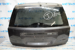 Дверь багажника голая со стеклом Jeep Compass 11-16 графит PAU, тычки