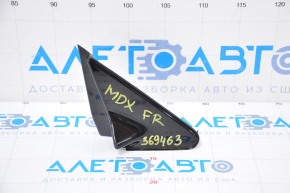 Заглушка трикутник крила перед прав Acura MDX 10-13 глянець зламані 2 кріплення, потерта