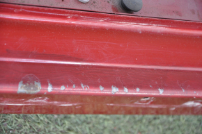 Чверть передня ліва Ford C-max MK2 13-18 червона, з центральною стійкою, іржава, фарбована, тички