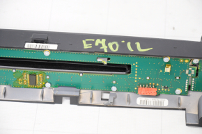 Панель керування CD Radio BMW X5 E70 07-13 зламані кріплення, дефект кнопки