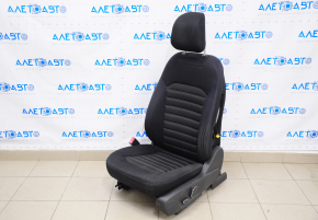 Сидіння водія Ford Fusion mk5 13-16 без airbag, електро, ганчірка, чорне
