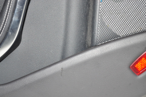 Обшивка дверей картка зад лев Mercedes CLA 14-19 шкіра чорна, притиснута