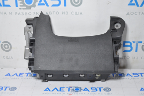 Подушка безопасности airbag коленная водительская левая Mitsubishi Outlander 14-21 черн, вмятина