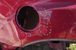 Четверть крыло задняя правая Chevrolet Equinox 10-17 красный WA573Q, вмятины