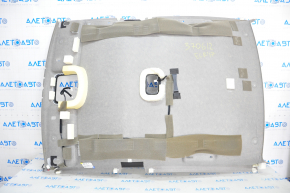 Обшивка потолка Hyundai Elantra AD 17-20 без люка, серый, заломы, под химчистку