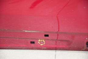Дверь голая передняя правая Kia Sorento 16-20 красный TR3, просверлено отверстие под молдингом