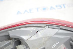 Фонарь внешний крыло правый Hyundai Elantra AD 17-18 дорест, галоген, трещина, надломы на стекле