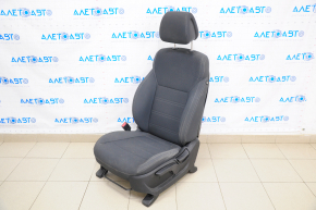 Сидіння водія Kia Sorento 16-17 без airbag, механічне, ганчірка, темно-сіре, під хімчистку