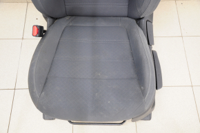 Сидіння водія Kia Sorento 16-17 без airbag, механічне, ганчірка, темно-сіре, під хімчистку