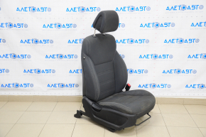 Пассажирское сидение Kia Sorento 16-17 без airbag, механическое, тряпка, темно-серое, под химчистку