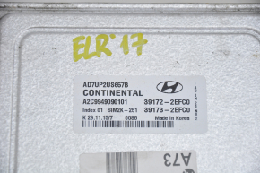 Блок ECU компьютер двигателя Hyundai Elantra AD 17-20 2.0