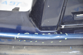 Бампер передній голий Dodge Journey 11-SE, синій, притиснутий, тріщини