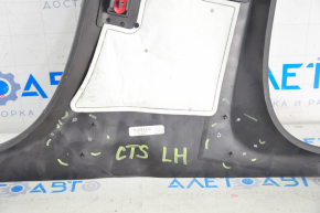 Накладка центральной стойки нижняя левая Cadillac CTS 14- черн, слом креп