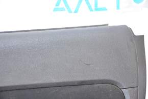 Обшивка дверей картка зад прав Mitsubishi Outlander 14-21 чорний ганчірка, тканина надірвана, подряпини