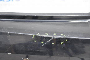 Бампер задний голый Cadillac CTS 14-16 под парктроники, без BSM, черн, слом креп, замят слева, царапины