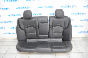 Задній ряд сидінь 2 ряд Cadillac CTS 14- з airbag, шкіра чорна