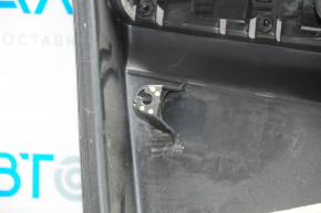Обшивка двери карточка передняя правая Subaru Forester 14-18 SJ черн с серой вставкой тряпка, подлокотник тряпка, слом креп, царапины, под химчистку