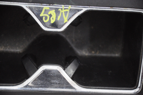 Накладка центральной консоли с подстакаником Honda Accord 13-17 царапины
