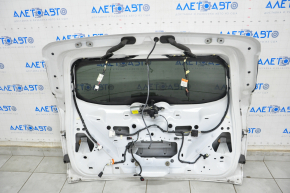 Дверь багажника голая со стеклом Ford Escape MK3 13-16 дорест, белый YZ, с мотором и поводком, примята, тычки