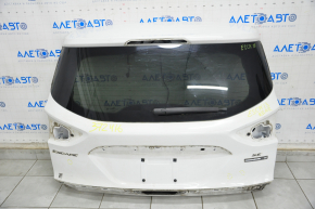 Двері багажника голі зі склом Ford Escape MK3 13-16 дорест, білий YZ, з мотором і повідцем, прим'ята, тички