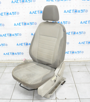 Сидіння водія Ford Escape MK3 13-19 без airbag, механіч, ганчірка беж, під хімч