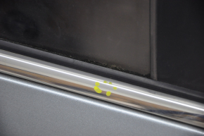Дверь в сборе задняя правая Nissan Rogue 14-20 графит KAD, тычки, примята, тычка на хроме