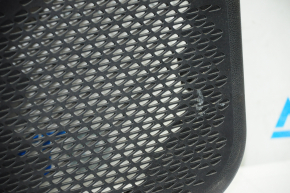 Обшивка двери карточка передняя левая Dodge Dart 13-16 черн с темно-серой вставкой тряпка, подлокотник кожа, с кнопкой открытия лючка бензобака, царапины