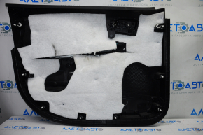 Обшивка дверей картка перед прав Dodge Journey 11- чорн з чорною вставкою шкіра, підлокітник шкіра, чорний рядок