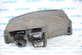 Торпедо передняя панель без AIRBAG Ford Focus mk3 15-18 рест, сломана планка бардачка, под химчистку
