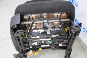 Пассажирское сидение Ford Focus mk3 15-18 рест, без airbag, механическое, тряпка черное, топляк, под химчистку