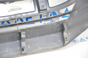 Решетка радиатора grill Honda Civic X FC 16-18 в сборе с центр хром, сколы на хроме, царапины, слом креп