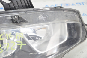 Фара передняя правая голая Honda Civic X FC 16-18 галоген, песок