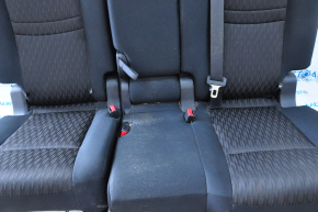 Задний ряд сидений 2 ряд Nissan Rogue 14-20 тряпка черн, под химчистку