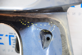 Двері багажника голі Nissan Rogue 14-16 синій RBG тичка, тріщини