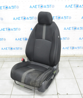 Водительское сидение Honda Civic X FC 16-18 4d без airbag, механич, тряпка черн, под химч