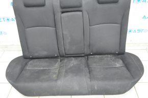 Задний ряд сидений 2 ряд Honda Civic X FC 16-21 4d тряпка черная, из 3 частей, под химч
