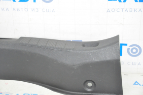 Накладка проема багажника Ford Fusion mk5 13-16 черн, потерта